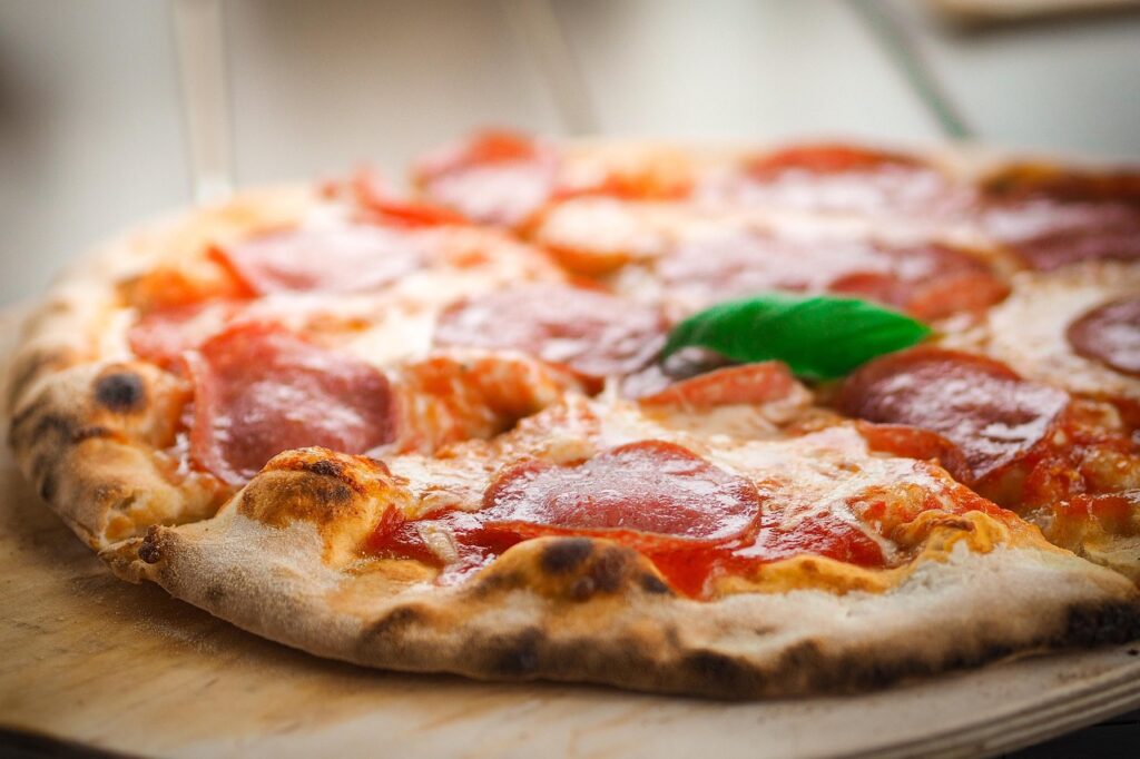 pizza, stone oven pizza, stone oven, salami, cheese, pizza, pizza, pizza, pizza, pizza